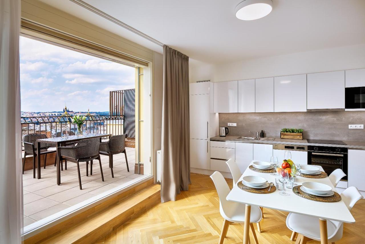 Downtown Suites Rubesova プラハ エクステリア 写真