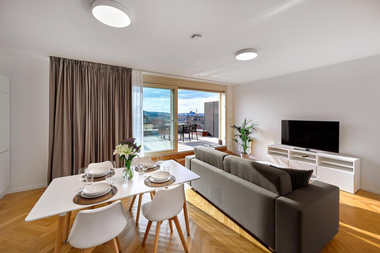 Downtown Suites Rubesova プラハ エクステリア 写真