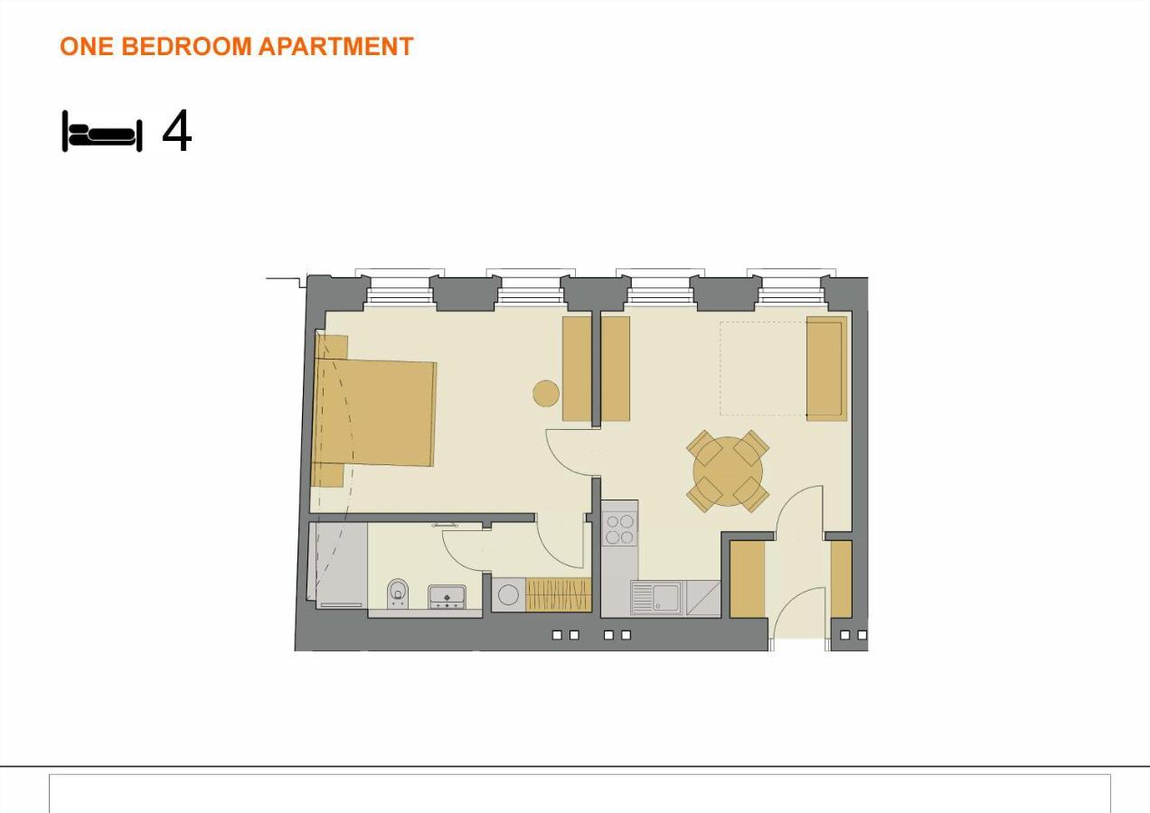 Downtown Suites Rubesova プラハ エクステリア 写真